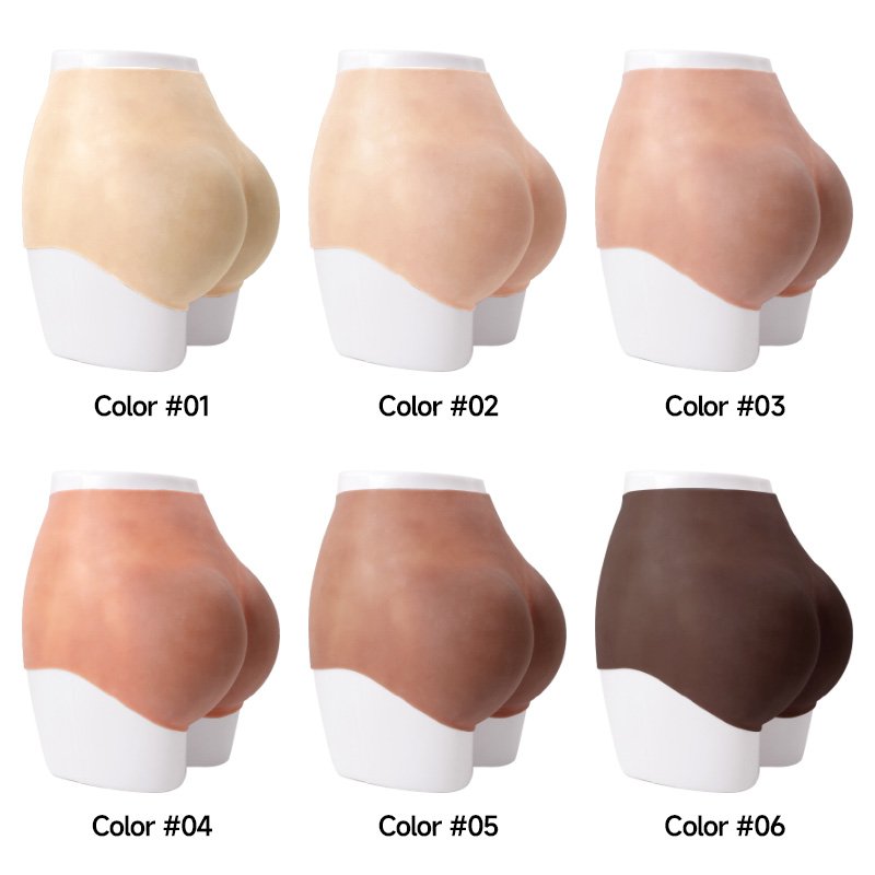 Silicone triangle Buttock Hip lifter Open Crotch Panty Padded pants silicone Butt XXL Artificial Body Enhancer Bumbum Shapers