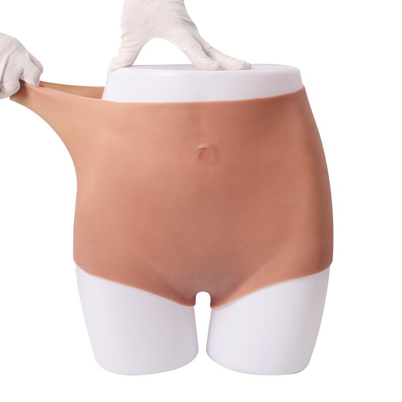 Silicone triangle Buttock Hip lifter Open Crotch Panty Padded pants silicone Butt XXL Artificial Body Enhancer Bumbum Shapers