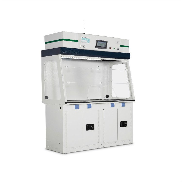 Methacrylate monomer filtering dental technician dental lab fume exhaust hood