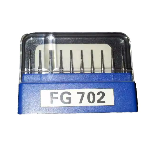 dental tungsten carbide burs for high speed handpiece cleaning & filling teeth equipments FG-702 dental burs CE