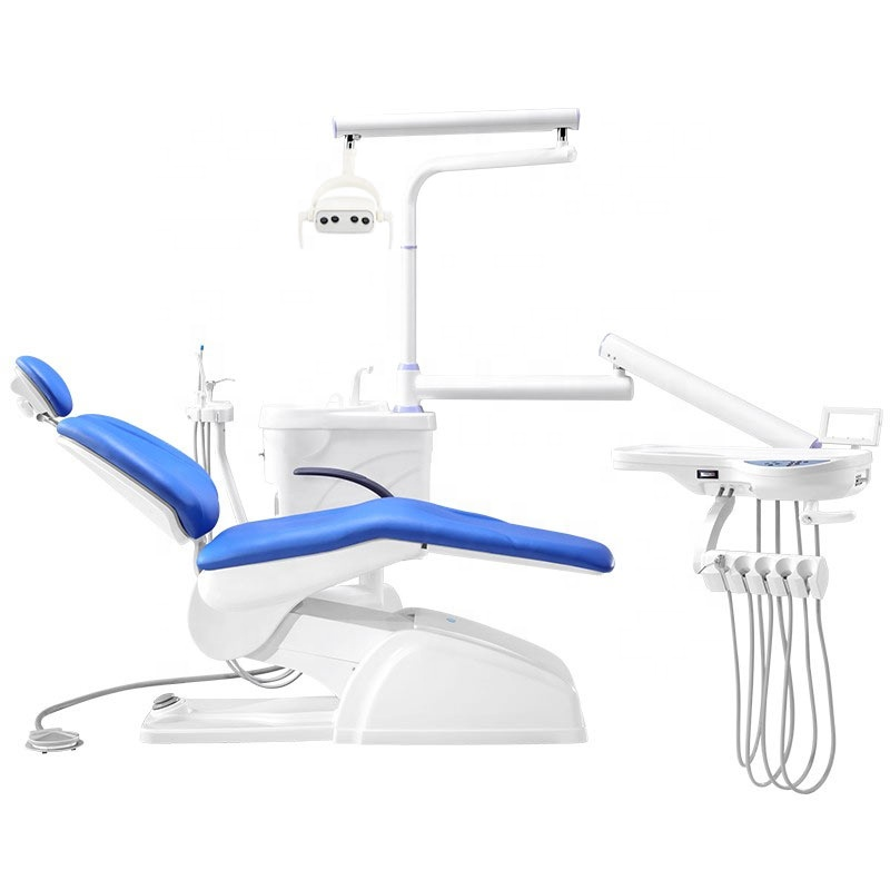 High Quality Medical Dental Unit Hot Selling Full Set LED Sensor Lamp Orthodontic Dental Chairs