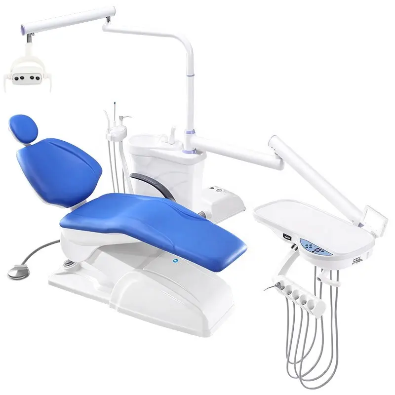 High Quality Medical Dental Unit Hot Selling Full Set LED Sensor Lamp Orthodontic Dental Chairs