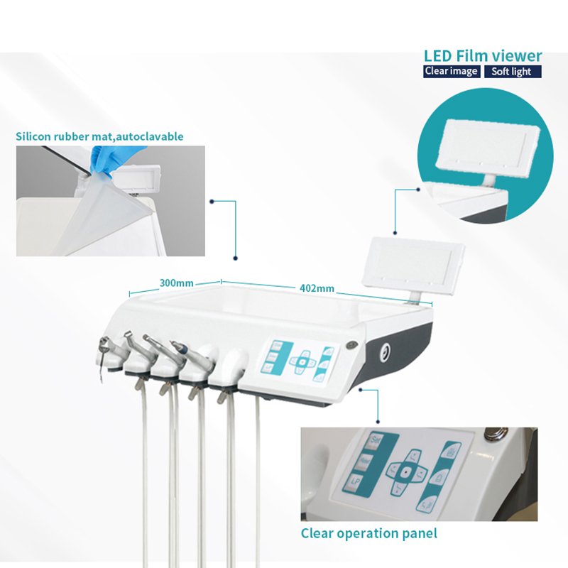 High quality portable Tooth Diagnosis Treatment Integral oms Dental Assistant Chair Unit Dental Chair