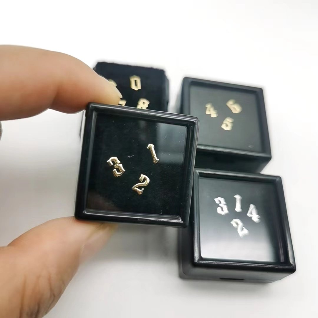 For Dental Beauty Fashion New style Medical Titanium tooth gem mini size opal silver tooth gem 18k real gold tooth gems