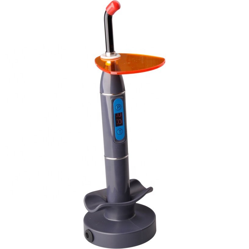 Cordless Rechargeable Dental Light Cure Dental Equipment Digital Colorful Dental LED Curing Light