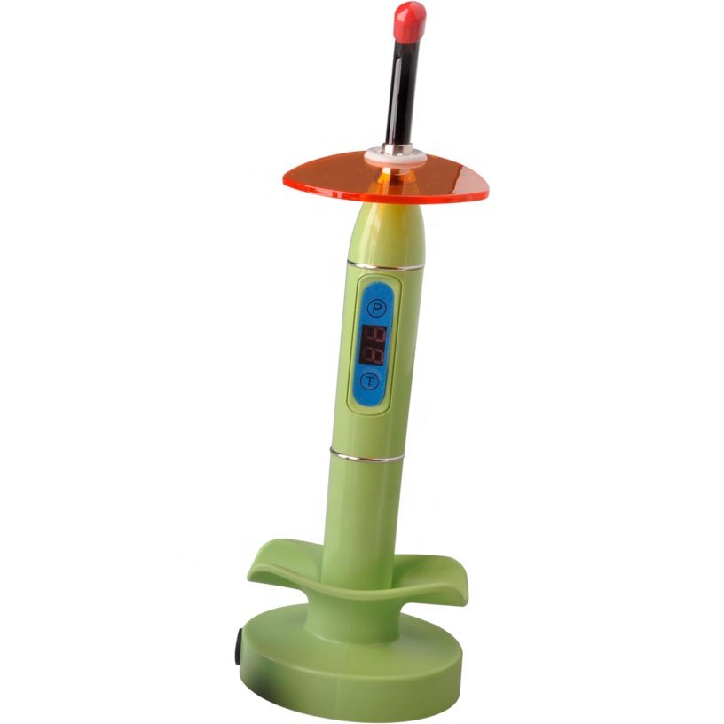 Cordless Rechargeable Dental Light Cure Dental Equipment Digital Colorful Dental LED Curing Light