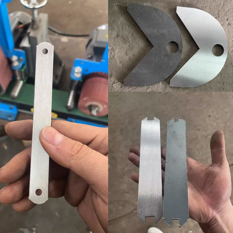 Easy To Operate Automatic Small Flat Metal Polishing Machine Metal Plate Polishing Machines Industrial Metal Polishing Machines