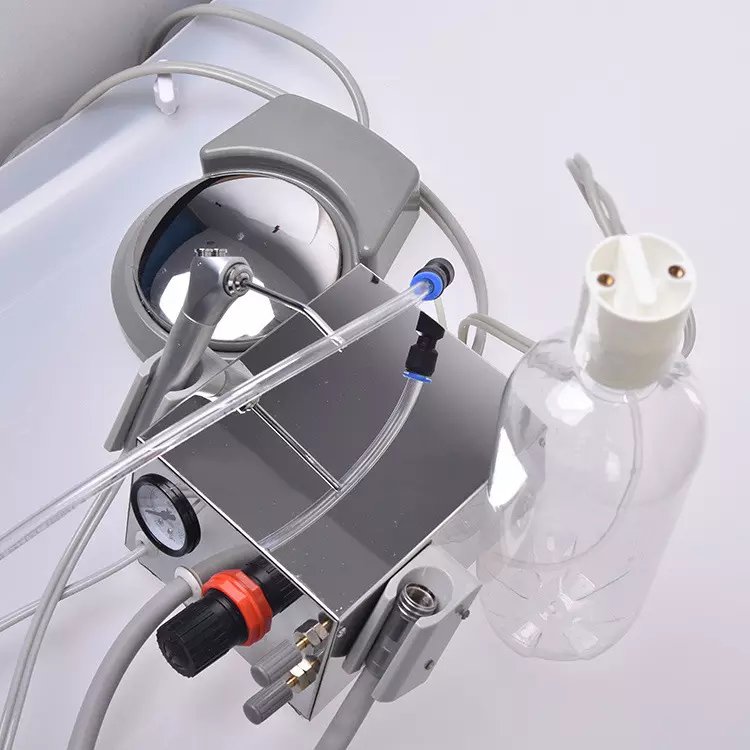 Low price dental turbine machine with water cleaning system dental grinding machine