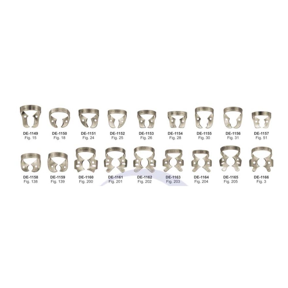 Hot Sale Dental Instruments Rubber Dam Clamp Stainless Steel available in all fig, Other dental equipments