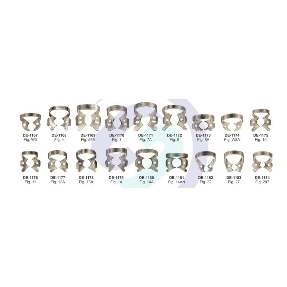 Hot Sale Dental Instruments Rubber Dam Clamp Stainless Steel available in all fig, Other dental equipments