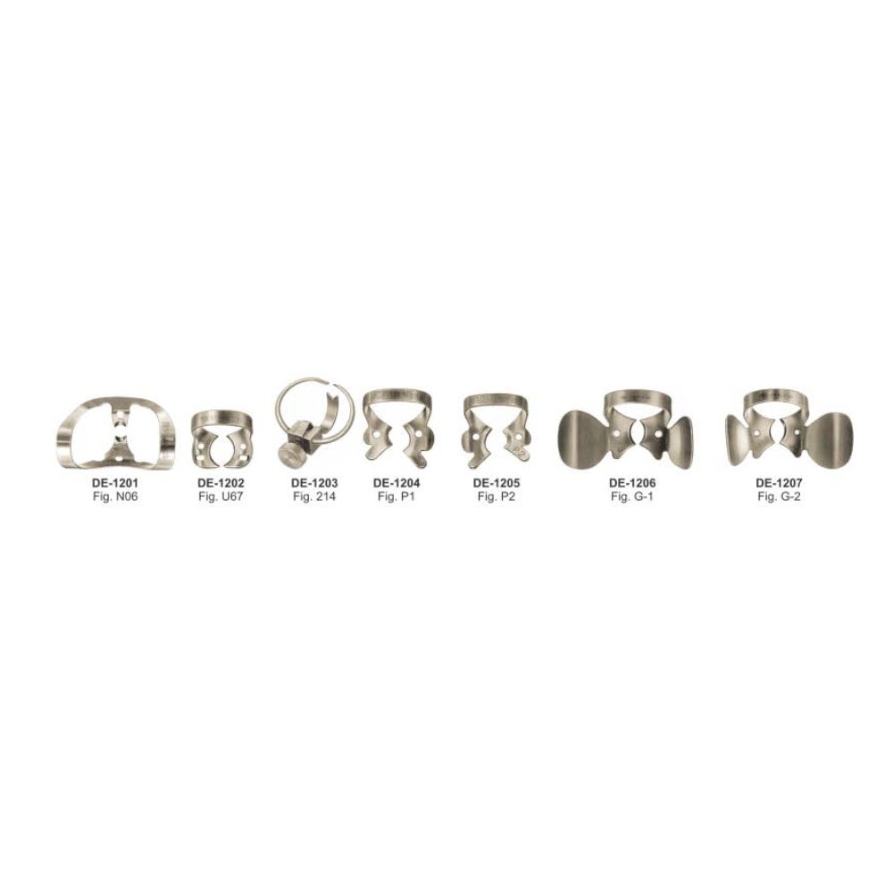 Hot Sale Dental Instruments Rubber Dam Clamp Stainless Steel available in all fig, Other dental equipments