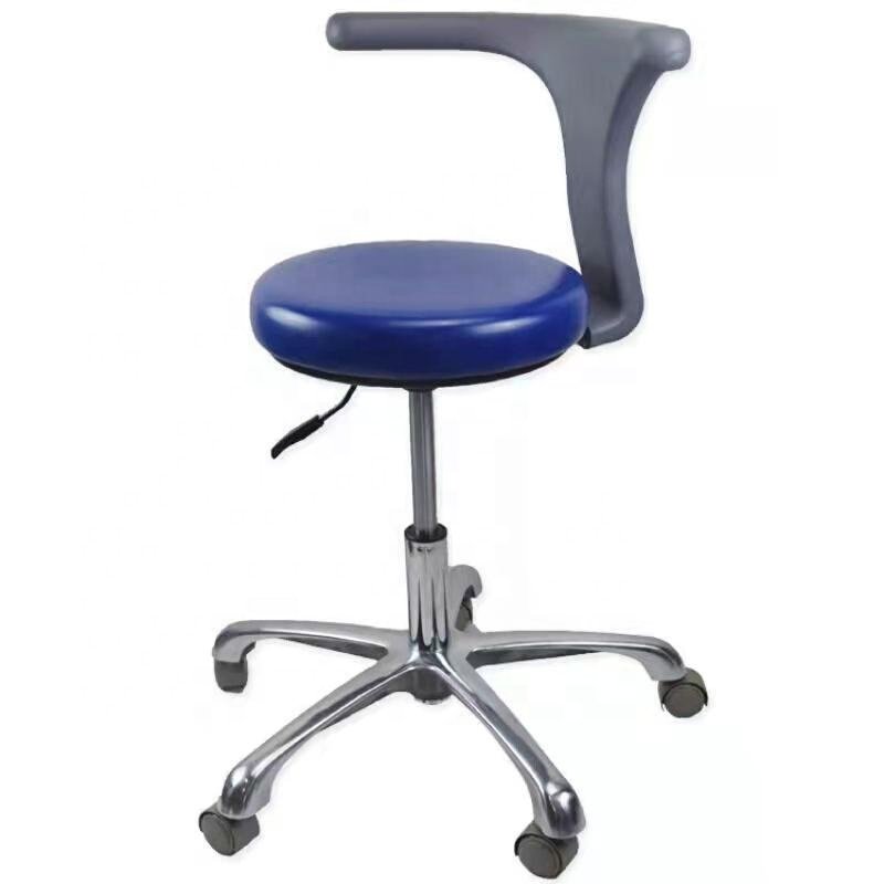 Modern Luxury Metal Laboratory Furniture Durable Swivel Rotary Lab Stool For School Hospital Warehouse