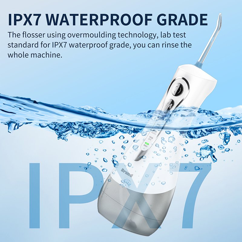 Water Pick Electric Upgraded Cordless Dental Teeth Irrigator Portable Water Flosser Rechargeable Ipx7 Waterproof Water Irrigator