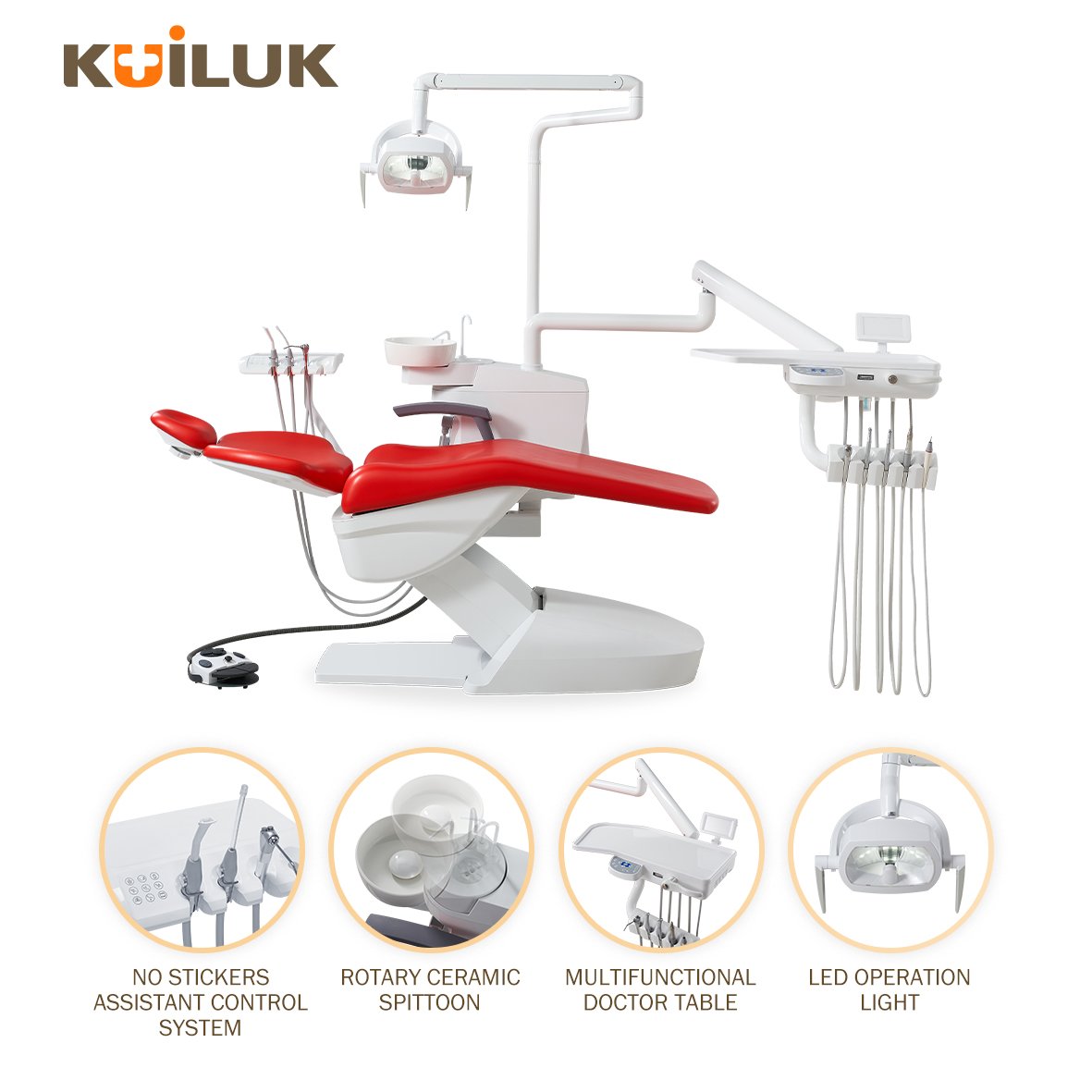 Cheap price dental unit dental supplier multiple function dental chair price for sale