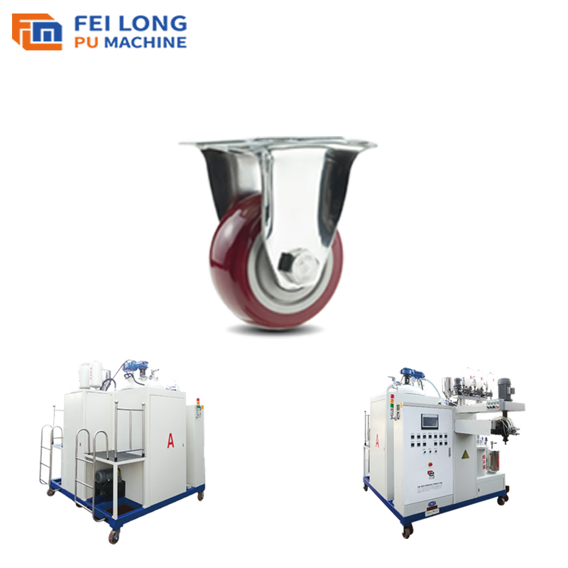 POLYURETHANE WHEELS PU ELASTOMER CASTING MACHINE (OIL HEATING)