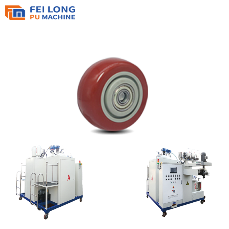 POLYURETHANE WHEELS PU ELASTOMER CASTING MACHINE (OIL HEATING)