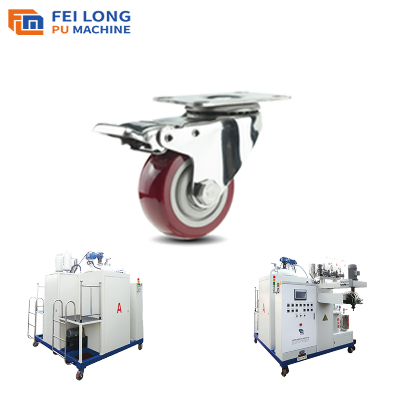 POLYURETHANE WHEELS PU ELASTOMER CASTING MACHINE (OIL HEATING)