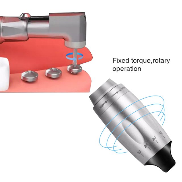 High quality aluminum hand driver dental implantation torque screwer contra angle Dental Implant Handpiece