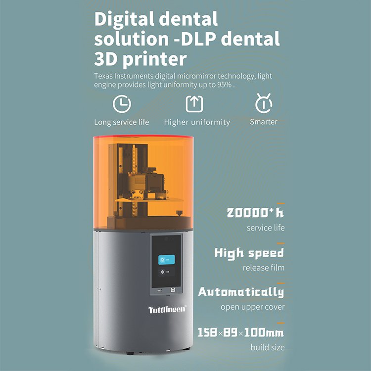 Tuttlingen D158 Fast Speed DLP Dental Lab 3d Printer Machine Dental Equipment