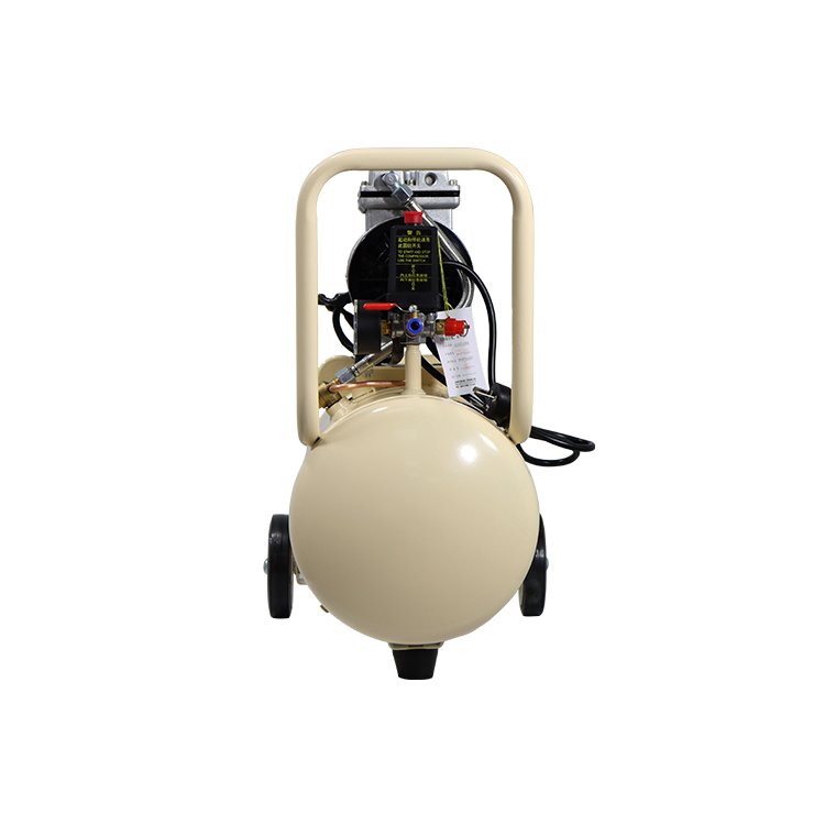 Kuli 8L Silent Oil-Free Small 220v Pump Dental Woodworking Repair Paint Air Compressor Universal tool kit set machine