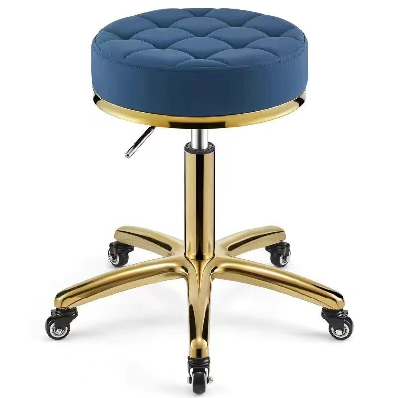 Xinman Top Quality Manicure Desk Mental Stool Chair Bar Nail Tables Salon White Custom Color And Logo For Beauty Salon Use