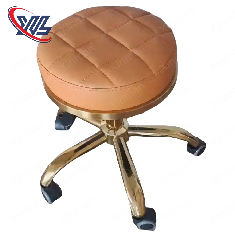 Xinman Top Quality Manicure Desk Mental Stool Chair Bar Nail Tables Salon White Custom Color And Logo For Beauty Salon Use