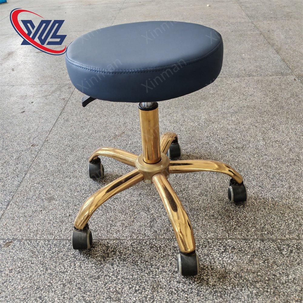 Xinman Top Quality Manicure Desk Mental Stool Chair Bar Nail Tables Salon White Custom Color And Logo For Beauty Salon Use