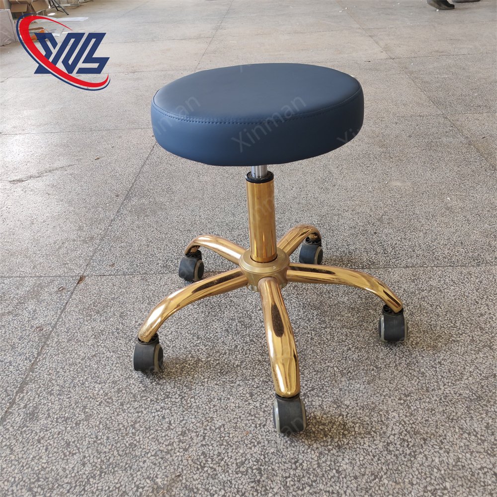 Xinman Top Quality Manicure Desk Mental Stool Chair Bar Nail Tables Salon White Custom Color And Logo For Beauty Salon Use