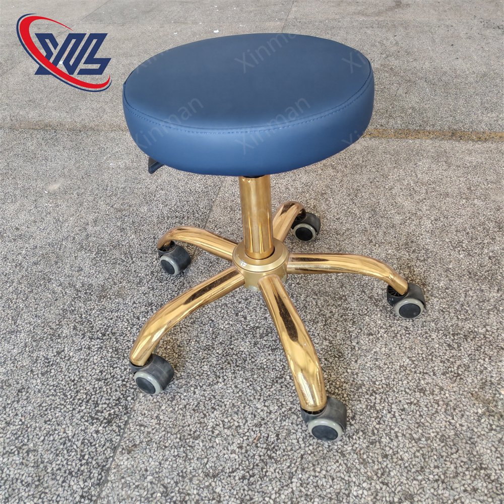 Xinman Top Quality Manicure Desk Mental Stool Chair Bar Nail Tables Salon White Custom Color And Logo For Beauty Salon Use
