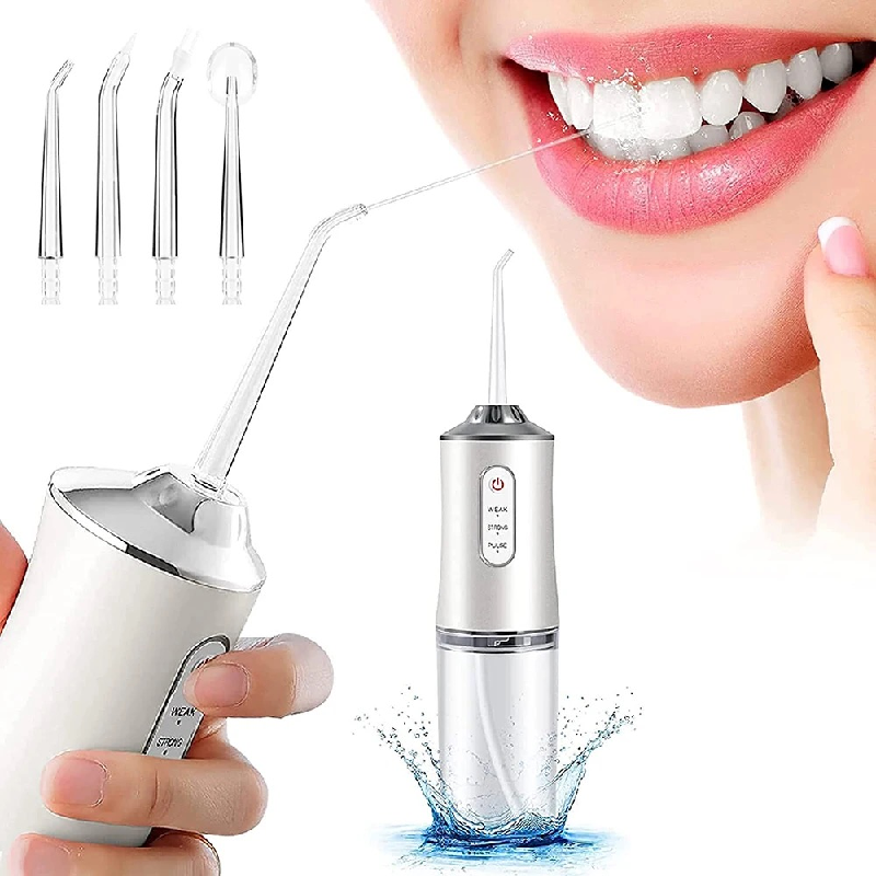 Wholesale Portable Electric Cordless Ipx7 Waterproof Dental Floss Water Flosser Rechargeable Oral Irrigator Dental Water Flosser