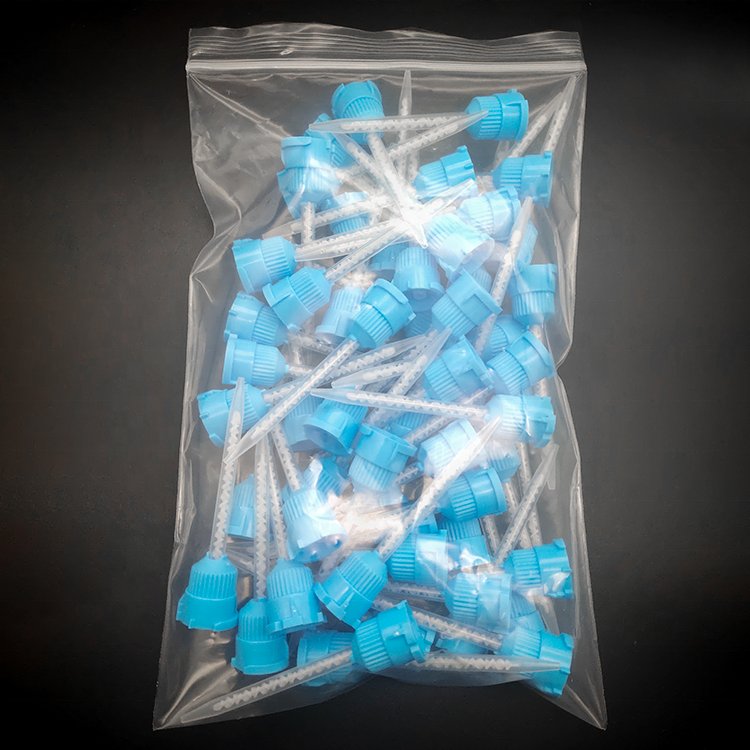 Other Dental Equipment Plastic Disposable AB Glue 1:1 Dental Impression Mixing Tip
