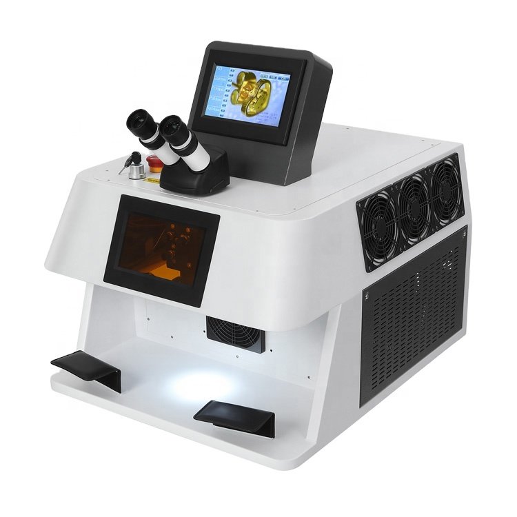 200W Automatic Handheld Mini YAG Laser Welding Machine New Spot Welding Equipment Jewelry Dental Lab Goldsmiths' Projects