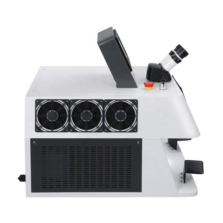 200W Automatic Handheld Mini YAG Laser Welding Machine New Spot Welding Equipment Jewelry Dental Lab Goldsmiths' Projects