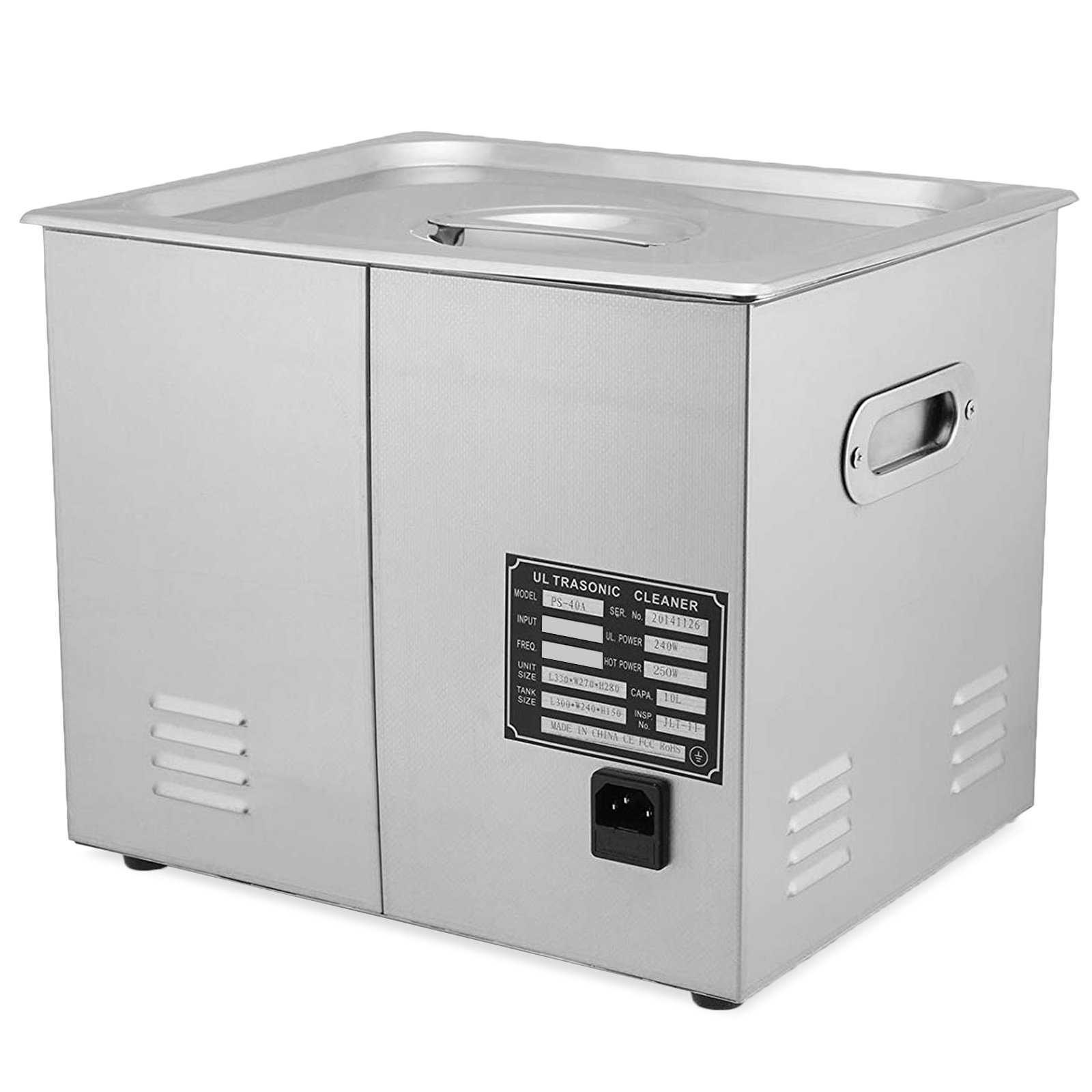 vevor 6L dust metal removal industrial ultrasonic cleaner auto gearbox oil exchange turbocharger ultrasonic wave cleaning machine