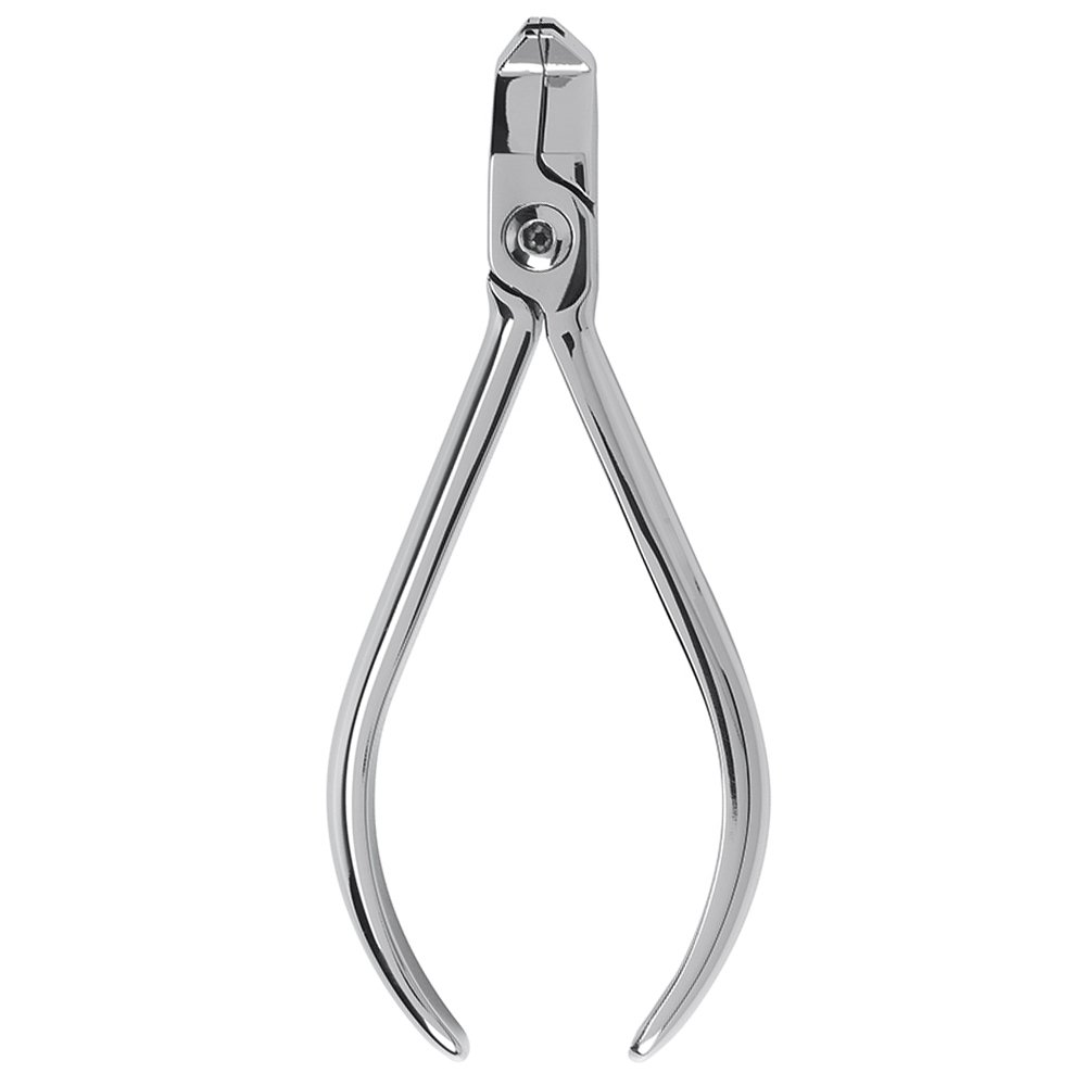 Hot Sale Angled L-Key Joint Ball Hook Crimping Pliers Manual Dental Steel Pliers