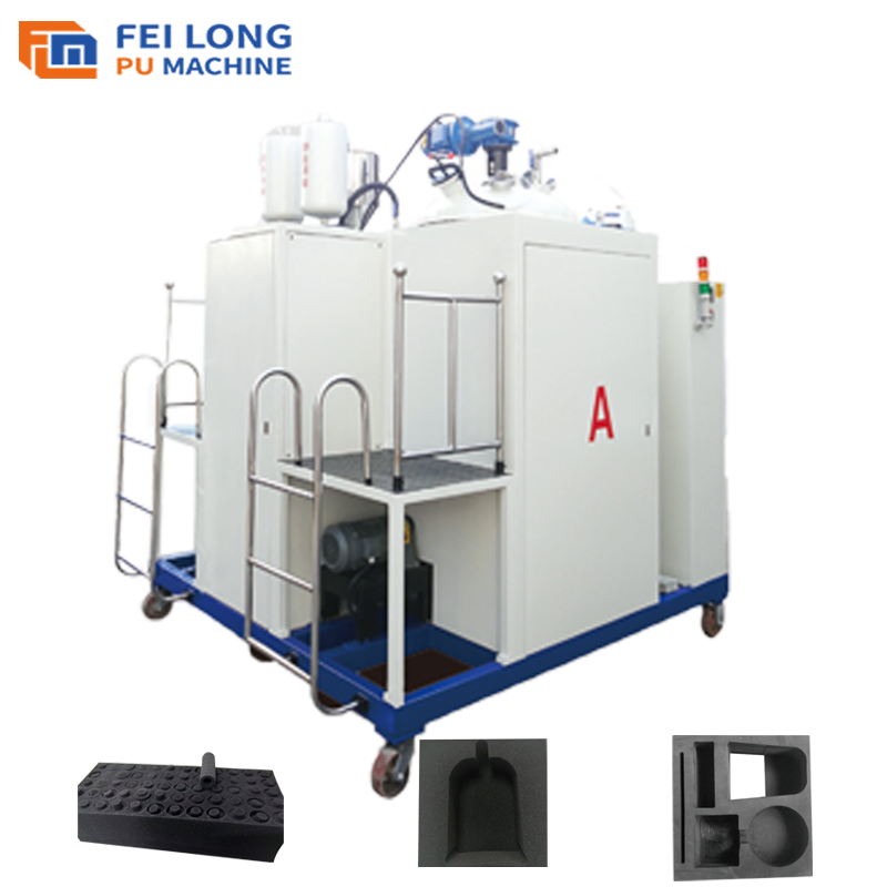 PU POLYURETHANE SHOCK-ABSORBING AND ANTI-SEISMIC PACKAGING SPONGE LINING PU ELASTOMER CASTING MACHINE (OIL HEATING)