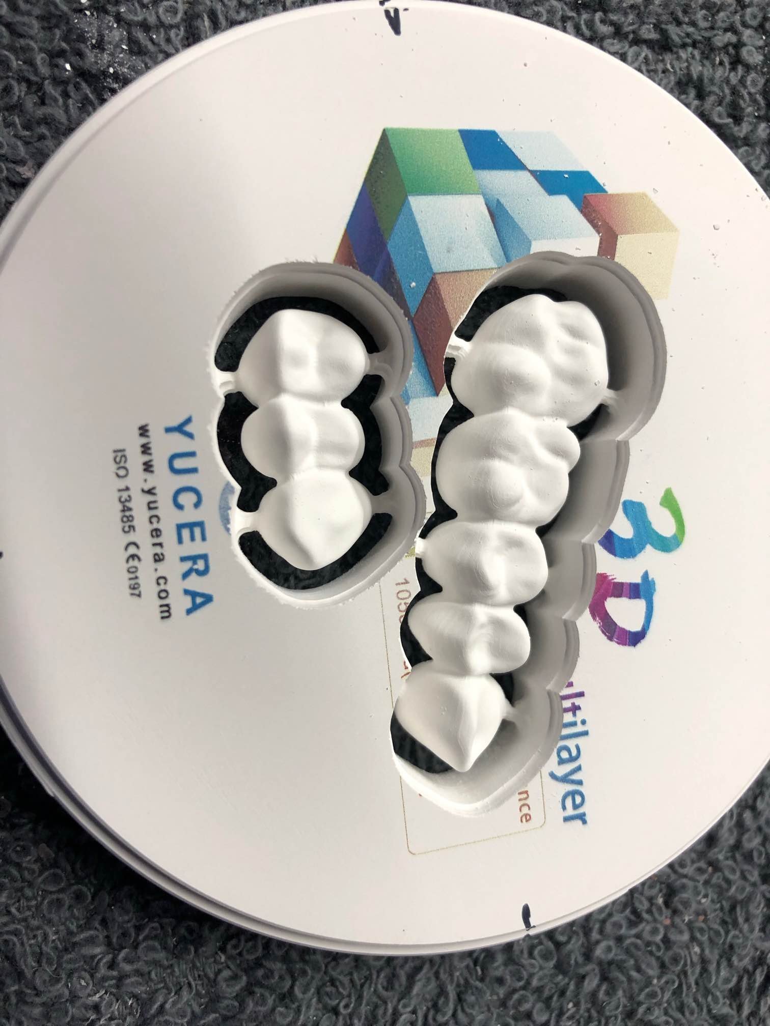 YUCERA 5axis CAD CAM milling machine zirconium zirconia blocks PMMA WAX glass ceramic dental laboratory equipment