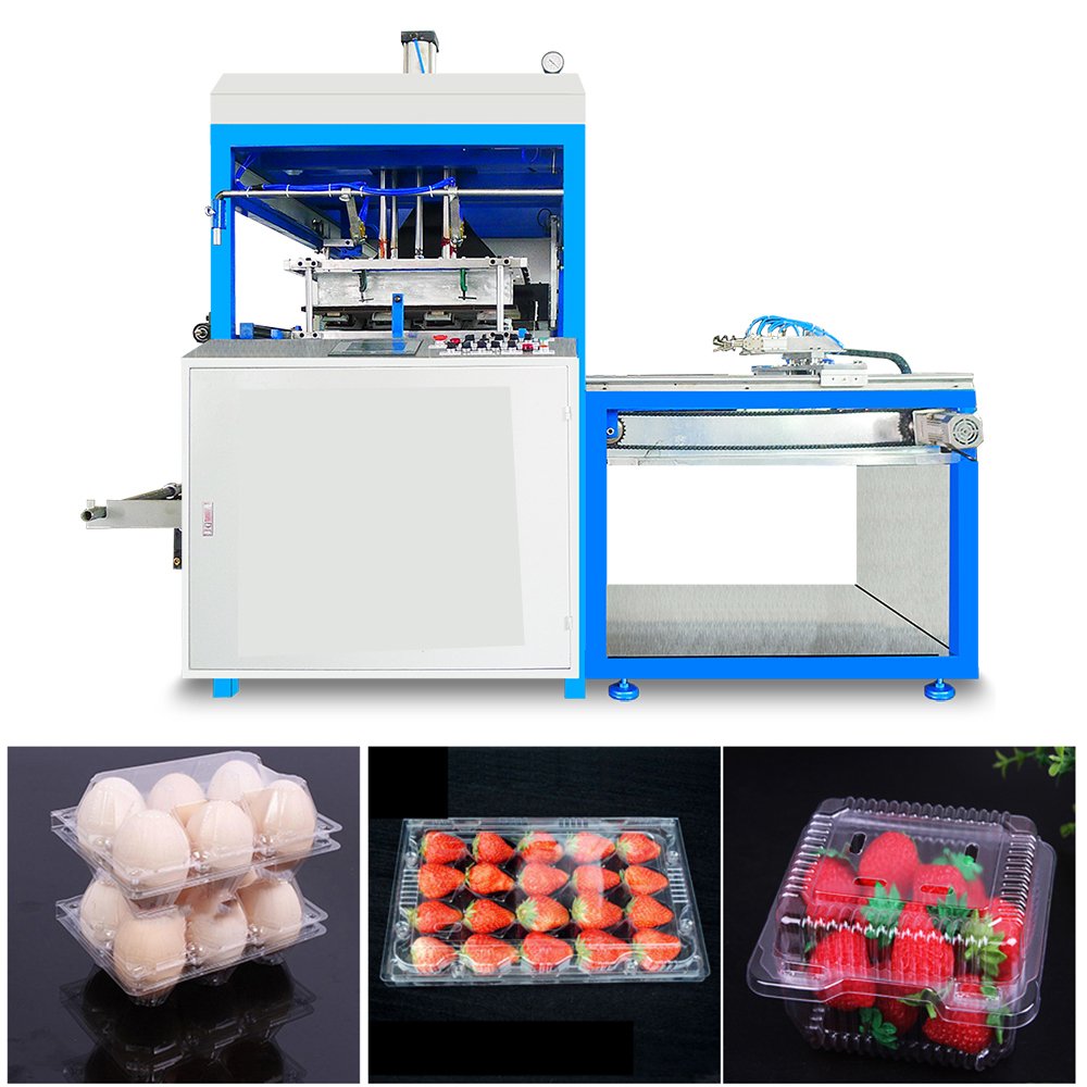 Automatic PC luggage/dental/acrylic letter /car mat vacuum forming machine