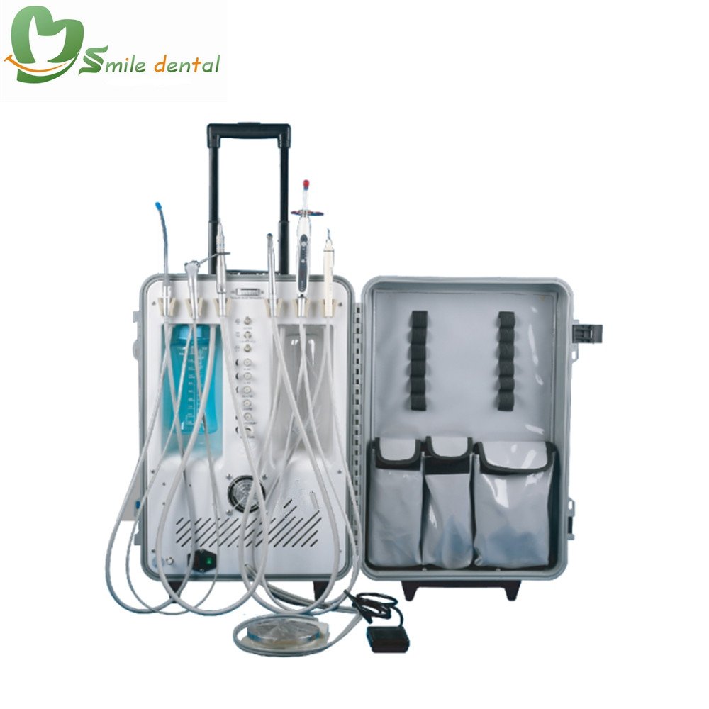 Portable Dental Unit mobile dental unit with Scaler & Curing Light