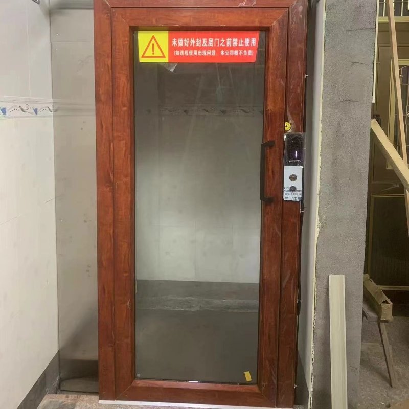 Three-layer glass sightseeing hydraulic home villa residential elevator source factory residential dental china lift elevator