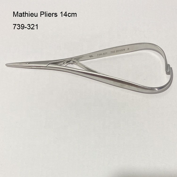 Tiantian Dental equipment orthodontic instrument mathieu pliers 14cm
