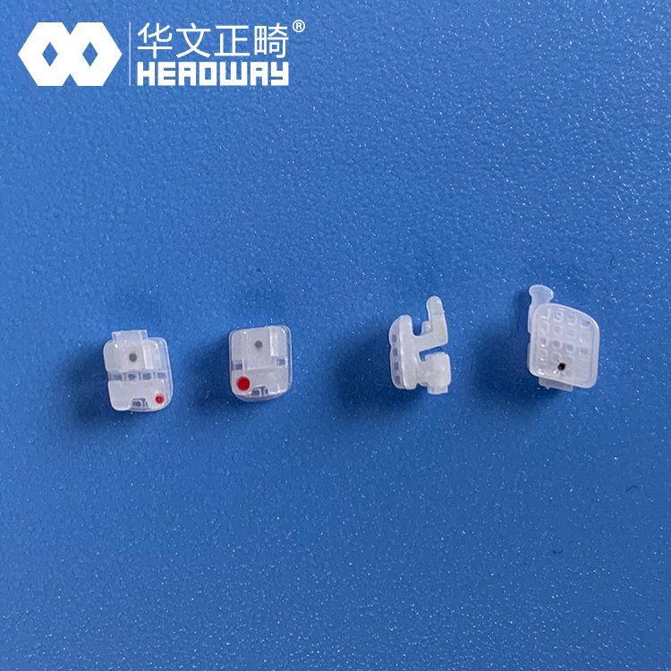 High Quality Hangzhou Headway Ceramic Self-ligating Brackets Orthodontics Ceramic Brackets