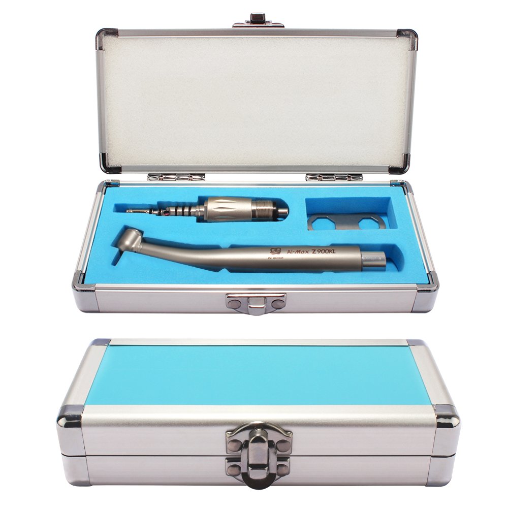 Z900KL-KCL4 handpiece air turbine set high speed dental piece with led light ceramic bearing with quick coupler oil nozzle