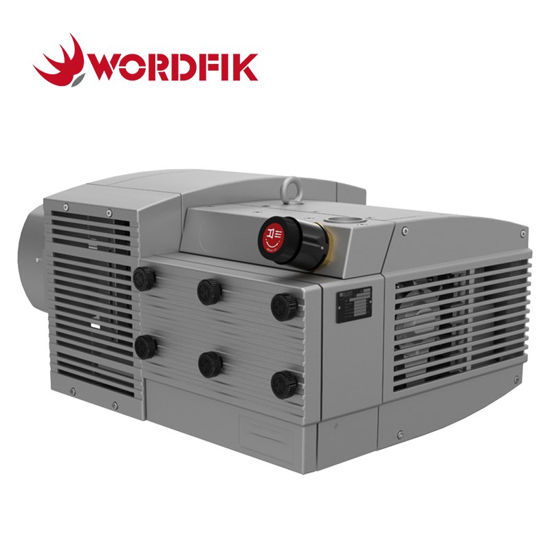 Wordfik Pump Supplier KVT3.140 Rotary Vane Dry Running Oil-Free Vacuum Pump for CNC Dental Machine Miking Machine