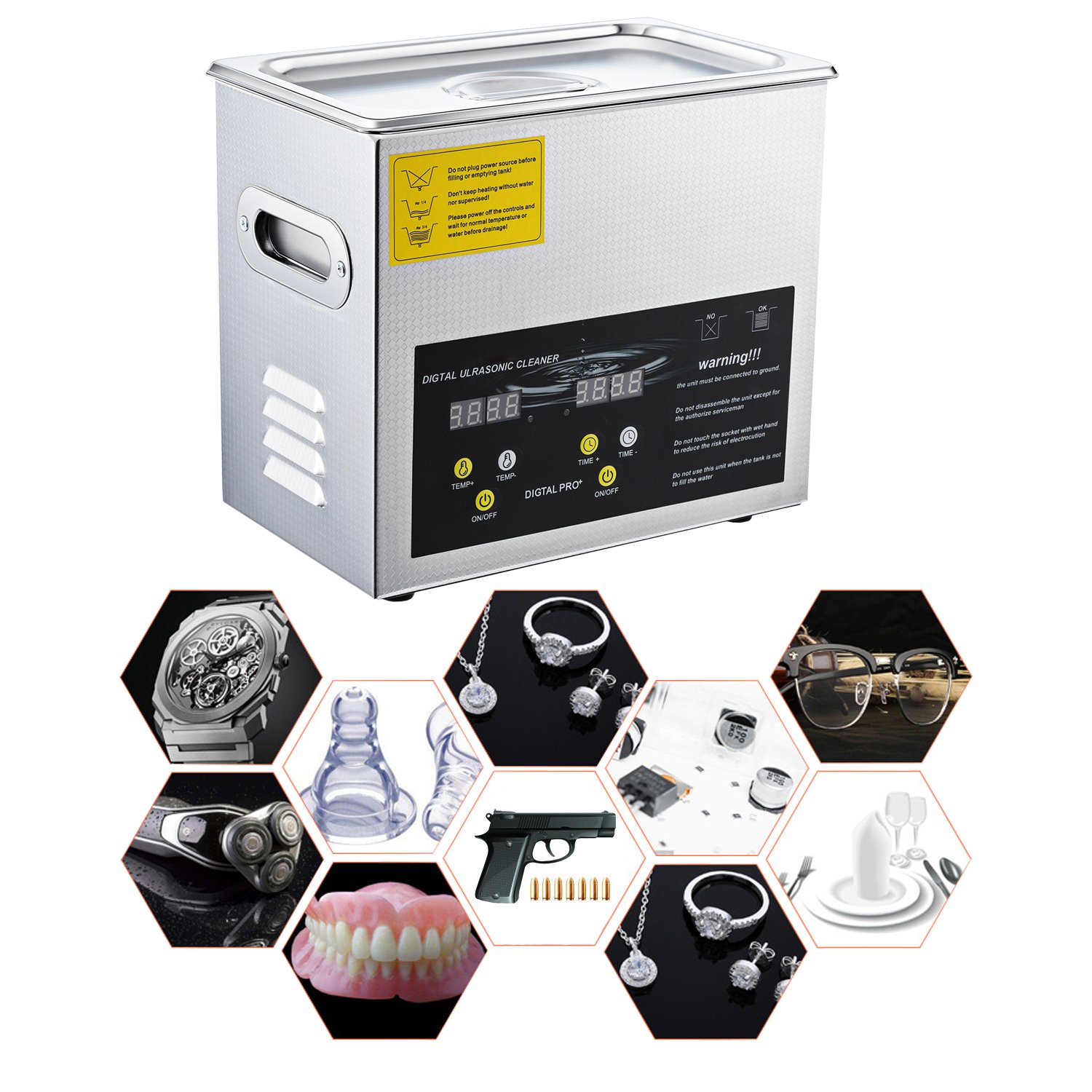 30L Smart touch control digital Ultrasonic cleaner for Dental hardware parts ultrasonic washing machine