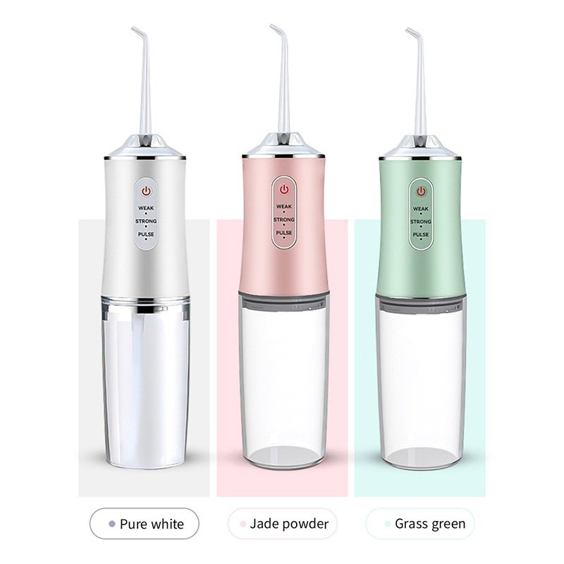 Professional Oral Dental Cordless Oral Sonic Irrigator Machine Water Flosser Portable Dental Flosser