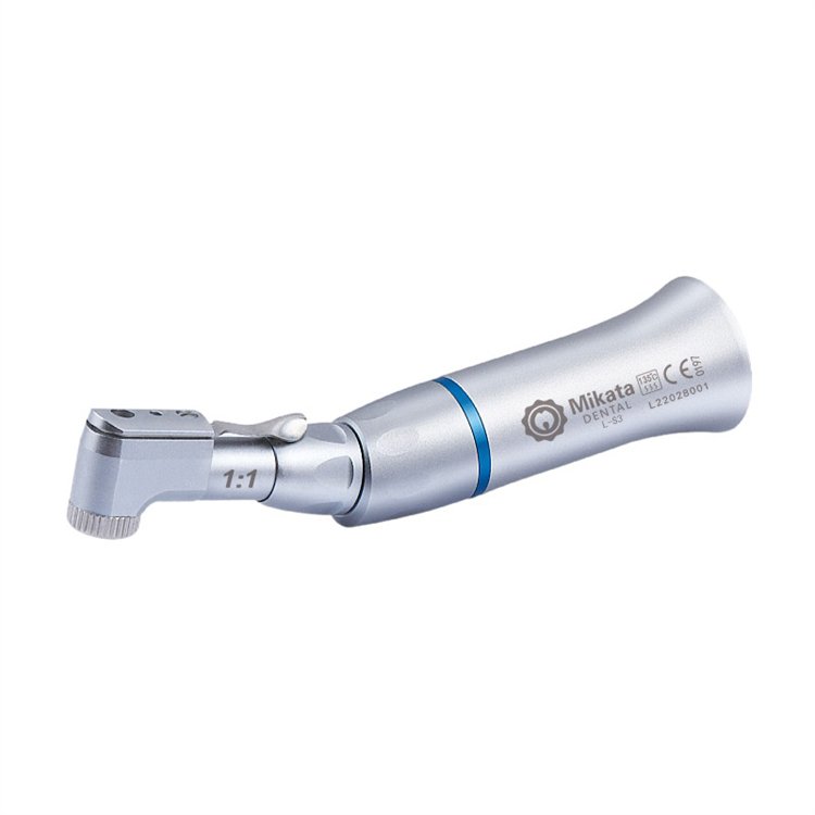 L-S3 1-1 without Fiber 2/4 hole External Contra Angle straight head air motor set dental handpiece Wrench chuck Quick Connect