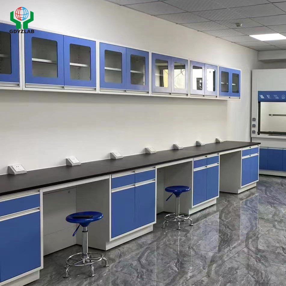 2024 Trend Hot selling Chemiscal Resistance Heavy Duty All steel Workbench Work table Laboratory furniture school desk