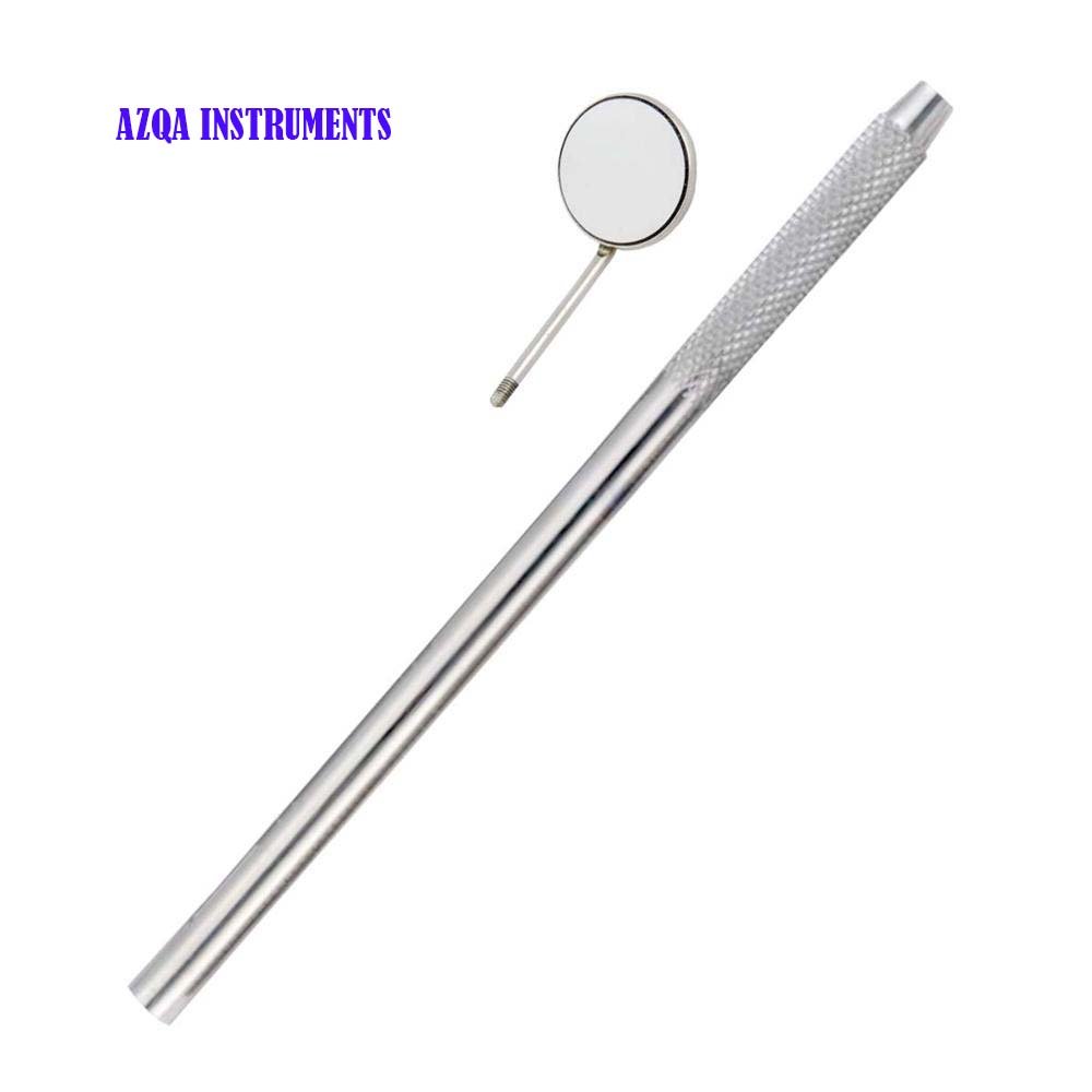 Stainless steel Dental use mouth examination mirror with handle Dental Glass Mirror Dentist Grip Handle Tool For Teeth Mouth