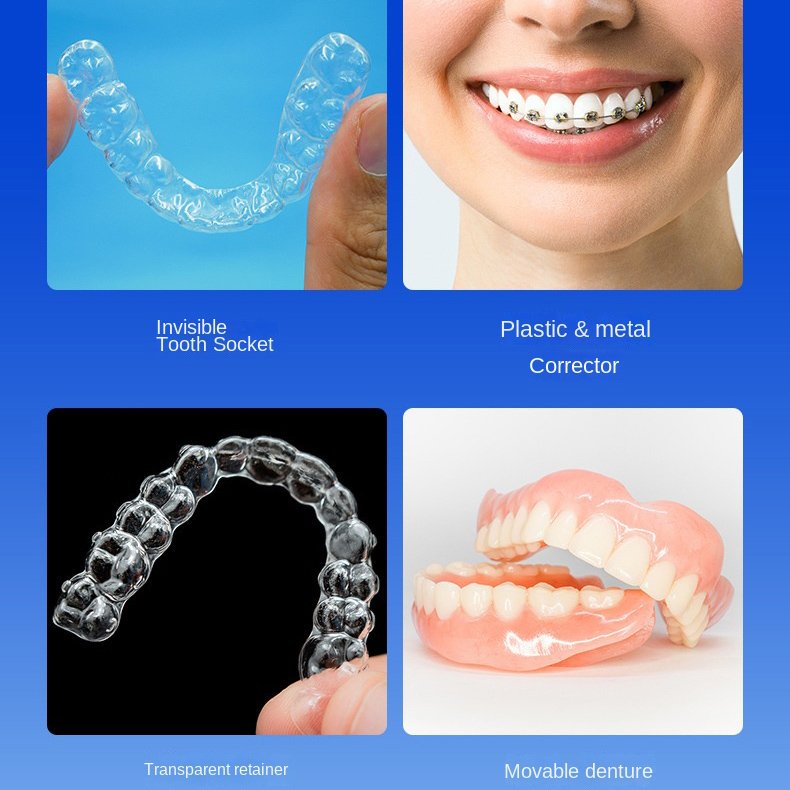 Factory Manufactured teeth and Denture Cleaner Tablets Removes Bad Odors retainer effervescent cleaning tablet